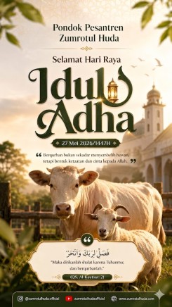 Selamat hari Raya Idul Adha
